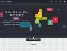 Tablet Screenshot of peterjurkovic.com